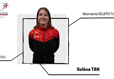 Solène TAN, nouvelle salariée en alternance à la Ligue Occitanie de Triathlon