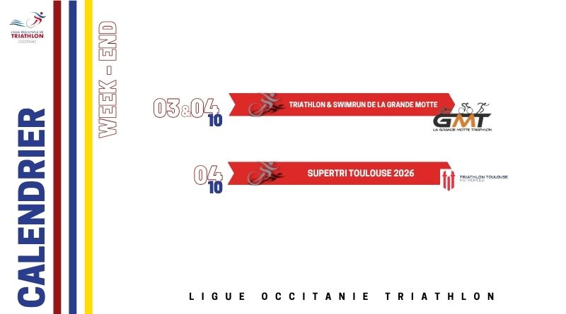 Courses à venir | Triathlon de La Grande-Motte et Supertri à Toulouse