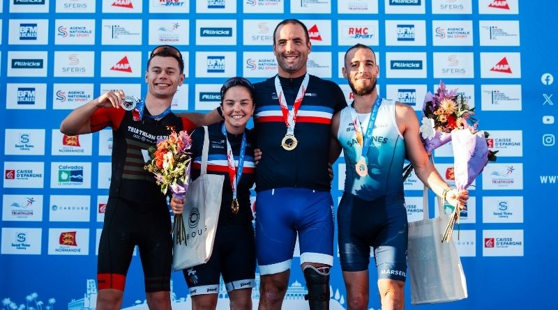 3 titres de Champion de France Paratriathlon pour les athlètes de la Ligue Occitanie